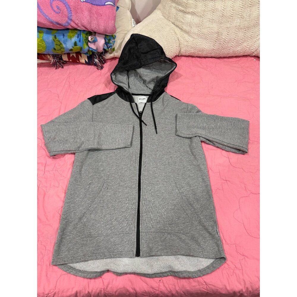 Only & Sons Onsceres Full Zip Hoodie Sweat Light Grey Mens L